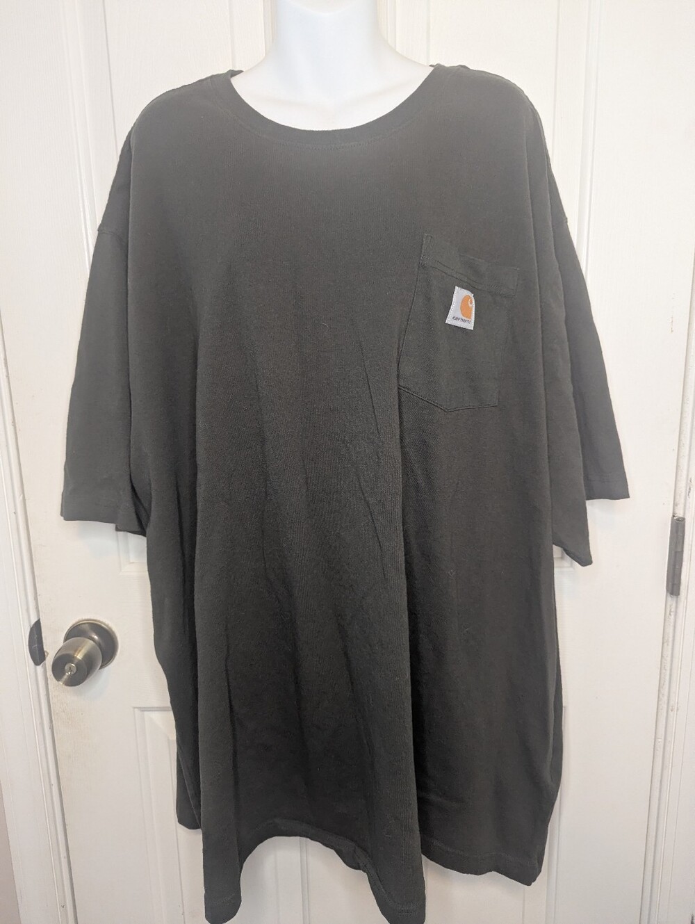 Carhartt K87 Loose Fit Army Green Short Sleeve Heavy Weight Pocket T Shirt 3XL